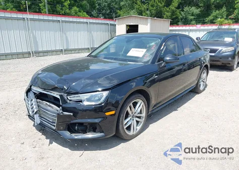 2017 Audi A4 2.0T Season Of Audi Premium из США, поврежденный, VIN WAUDNAF46HN046785